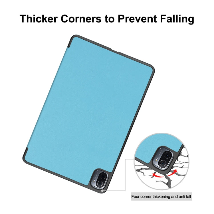 For Xiaomi Mi Pad 5 / 5 Pro ENKAY Custer Texture Horizontal Flip PU+PC Leather Case with Three-folding Holder & Sleep / Wake-up Function(Black) - free shipping - PMC TechLife - Order now!
