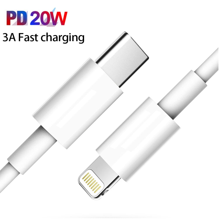 1m PD20W USB-C / Type-C to 8 Pin PD Fast Charging Sync Data Cable for iPhone 13 / 12 Series - Normal Style Cable by PMC TechLife | Online Shopping South Africa | PMC TechLife