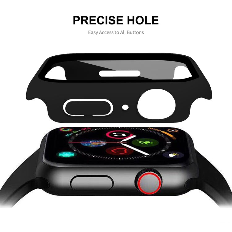 ENKAY Hat-Prince 2 in 1 PC Frame + 9H Tempered Glass Protector Full Coverage Case For Apple Watch Series 8 / 7 45mm(Red) - free shipping - PMC TechLife - Order now!