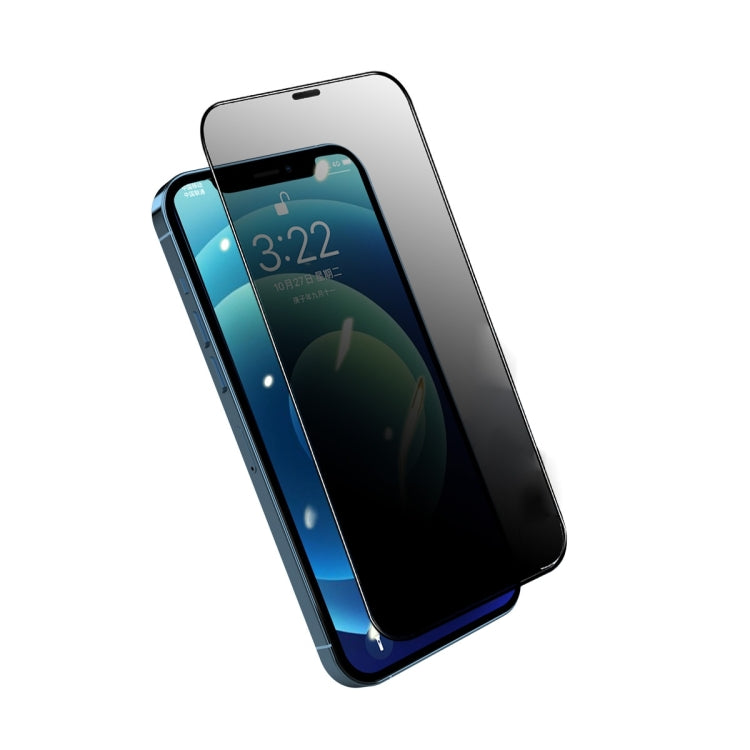 For iPhone 12 Pro Max ENKAY Quick Stick Anti-peeping Tempered Glass Film - iPhone 12 Pro Max Tempered Glass by ENKAY | Online Shopping South Africa | PMC TechLife | Buy Now Pay Later Mobicred