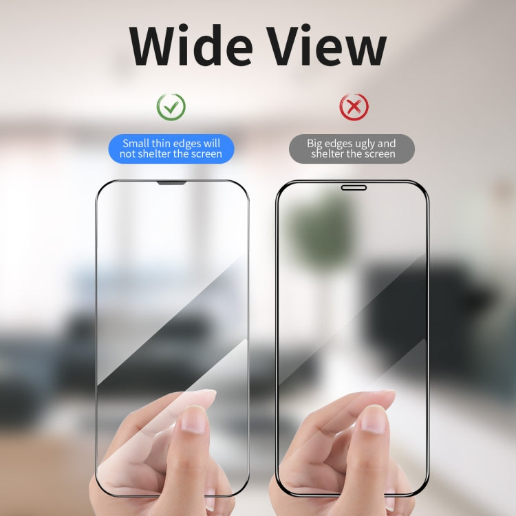 For iPhone 12 Pro Max ENKAY Quick Stick Anti-peeping Tempered Glass Film - iPhone 12 Pro Max Tempered Glass by ENKAY | Online Shopping South Africa | PMC TechLife | Buy Now Pay Later Mobicred
