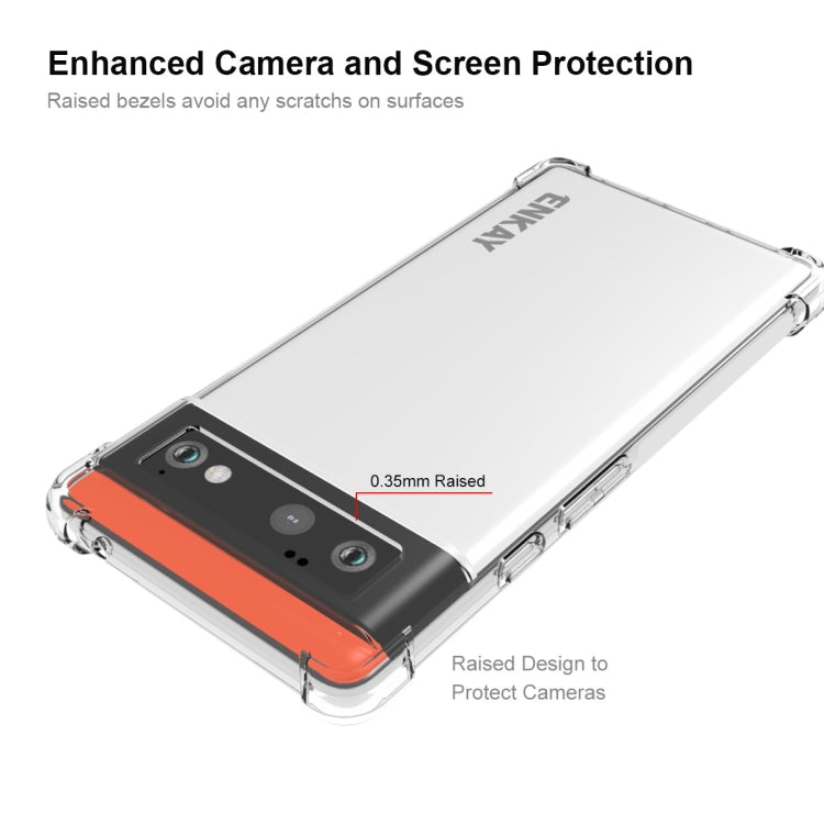 For Google Pixel 6 ENKAY Transparent TPU Shockproof Case - Google Cases by ENKAY | Online Shopping South Africa | PMC TechLife | Buy Now Pay Later Mobicred