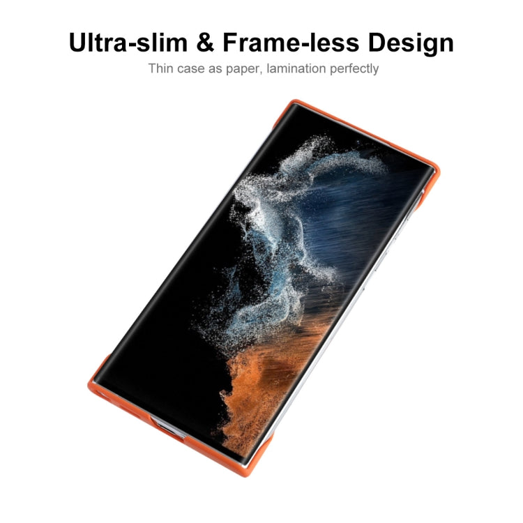 For Samsung Galaxy S22 Ultra 5G ENKAY Matte Frameless Hard PC Case(Black) - Galaxy S22 Ultra 5G Cases by ENKAY | Online Shopping South Africa | PMC TechLife