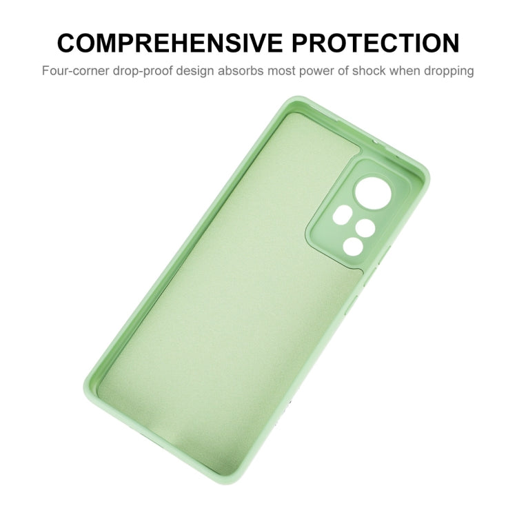 For Xiaomi 12 Pro / 12S Pro ENKAY Liquid Silicone Soft Shockproof Phone Case(Dark Green) - free shipping - PMC TechLife - Order now!