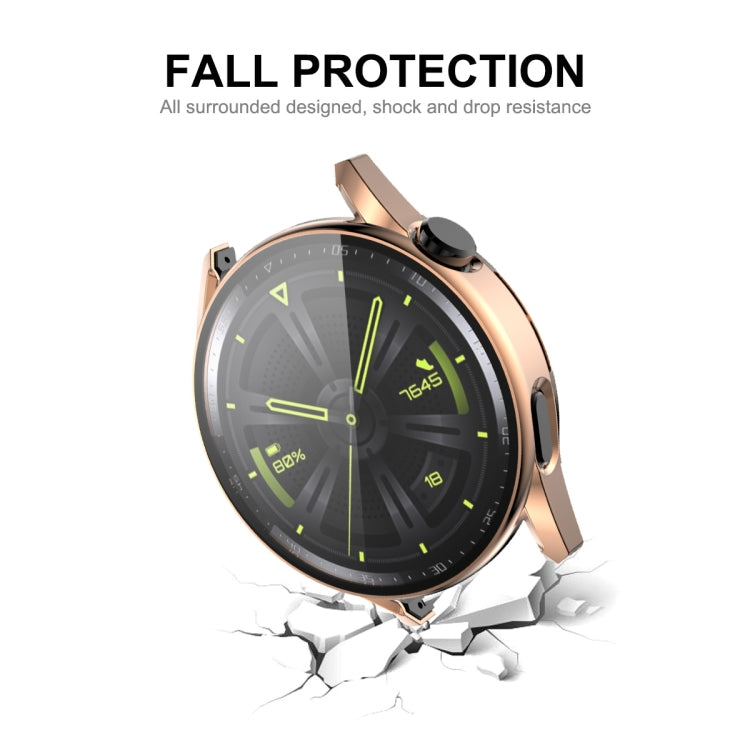 For Huawei Watch GT 3 42mm ENKAY PC Frame + Tempered Glass Protector Composite Case(Silver) - free shipping - PMC TechLife - Order now!