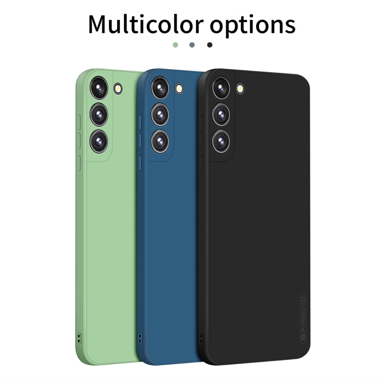 For Samsung Galaxy S22 5G PINWUYO Liquid Silicone TPU Phone Case(Blue) - free shipping - PMC TechLife - Order now!
