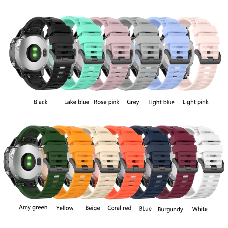 Compatible with Garmin Approach s60 Silicone Watch Band(Blue) - Watch Bands by PMC TechLife | Online Shopping South Africa | PMC TechLife | Buy Now Pay Later Mobicred