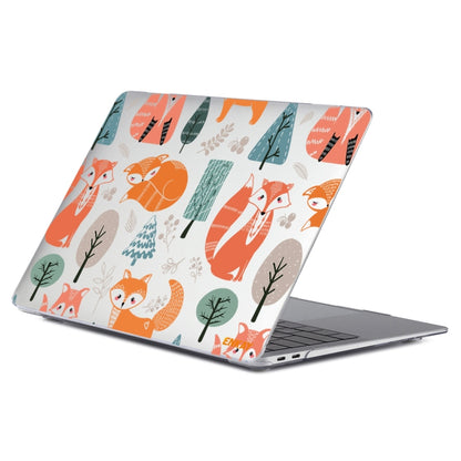 ENKAY Animal Series Pattern Laotop Protective Crystal Case For MacBook Pro 13.3 inch A2251 / A2289 / A2338 2020(Fox) - MacBook Pro Cases by ENKAY | Online Shopping South Africa | PMC Jewellery