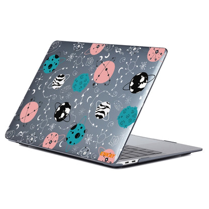 ENKAY Star Series Pattern Laotop Protective Crystal Case For MacBook Pro 13.3 inch A1706 / A1708 / A1989 / A2159(Geometric Planet) - MacBook Pro Cases by ENKAY | Online Shopping South Africa | PMC Jewellery