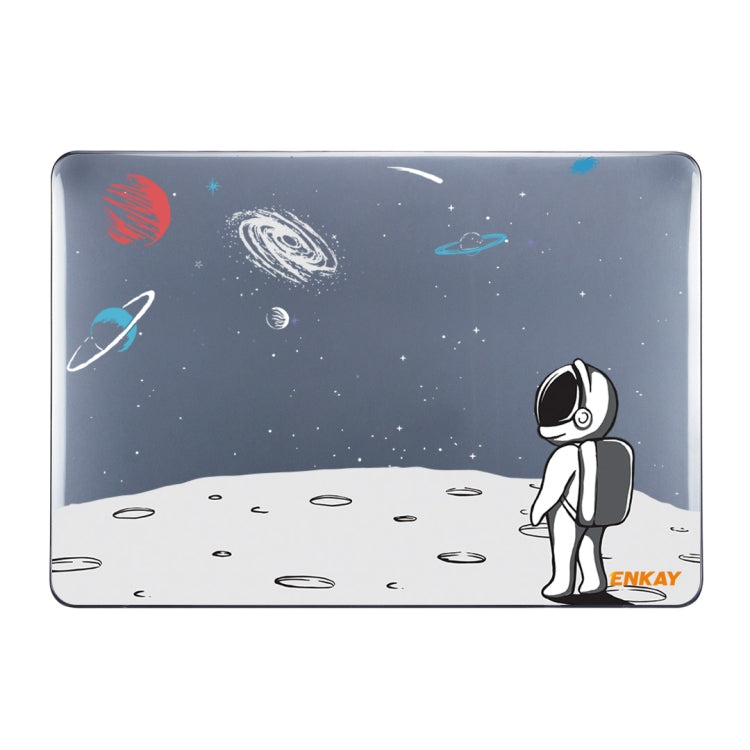 ENKAY Star Series Pattern Laotop Protective Crystal Case For MacBook Pro 13.3 inch A2251 / A2289 / A2338 2020(Backpack Astronaut) - MacBook Pro Cases by ENKAY | Online Shopping South Africa | PMC Jewellery