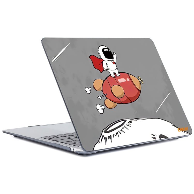 ENKAY Star Series Pattern Laotop Protective Crystal Case For MacBook Pro 13.3 inch A2251 / A2289 / A2338 2020(Rocket Astronaut) - MacBook Pro Cases by ENKAY | Online Shopping South Africa | PMC Jewellery