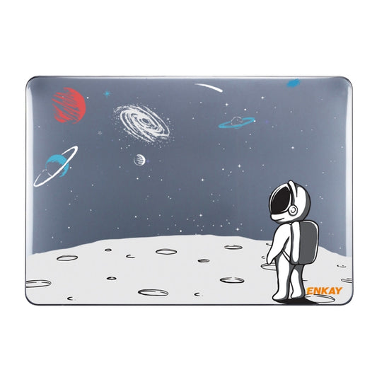 ENKAY Star Series Pattern Laotop Protective Crystal Case For MacBook Pro 15.4 inch A1707 / A1990(Backpack Astronaut) - MacBook Pro Cases by ENKAY | Online Shopping South Africa | PMC Jewellery