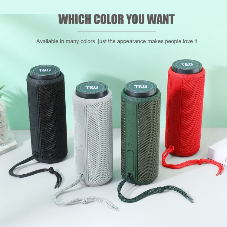 T&G TG332 10W HIFI Stereo Waterproof Portable Bluetooth Speaker(Red) - Desktop Speaker by T&G | Online Shopping South Africa | PMC TechLife | Buy Now Pay Later Mobicred