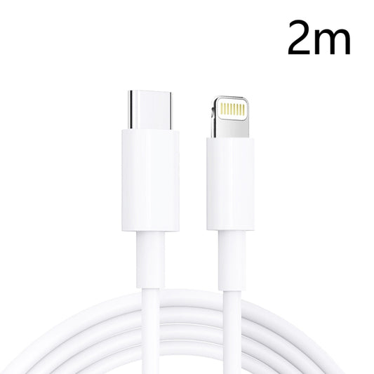 2m PD30W USB-C / Type-C to 8 Pin Fast Charging Data Cable for iPhone Series - Normal Style Cable by PMC Jewellery | Online Shopping South Africa | PMC Jewellery