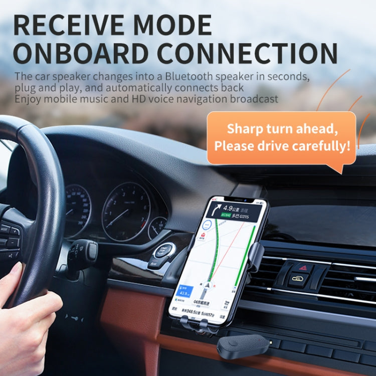 T06 2 in 1 Car Bluetooth 5.1 Receiver 3.5mm Audio Transmitter - Audio Receiver Transmitter by PMC TechLife | Online Shopping South Africa | PMC TechLife