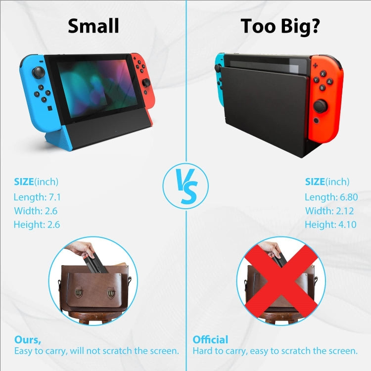1000Mbs LAN Port 4K HDMI Adapter For Nintendo Switch/Switch OLED (LAN Model) - Holder by PMC TechLife | Online Shopping South Africa | PMC TechLife