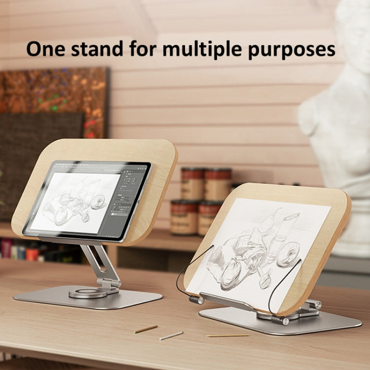 Boneruy R02 360 Degree Rotating Laptop Stand Read Book Holder - Desktop Holder by BONERUY | Online Shopping South Africa | PMC Jewellery