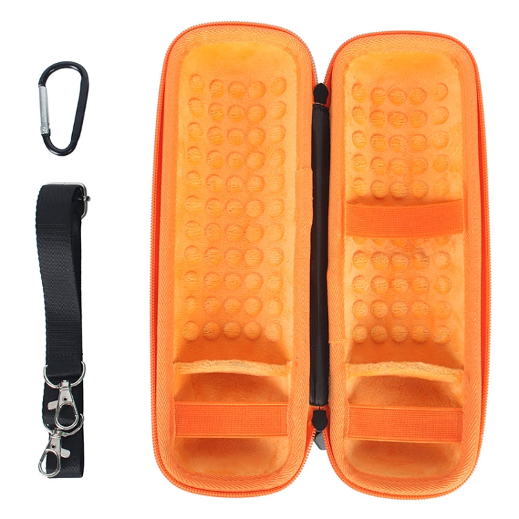 For JBL Flip 6 Portable Storage Box Case(Black Orange) - Protective Case by PMC TechLife | Online Shopping South Africa | PMC TechLife