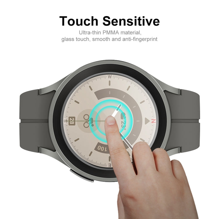10 PCS For Samsung Galaxy Watch5 Pro 45mm ENKAY 3D Full Coverage HD Screen Protector Film - free shipping - PMC TechLife - Order now!