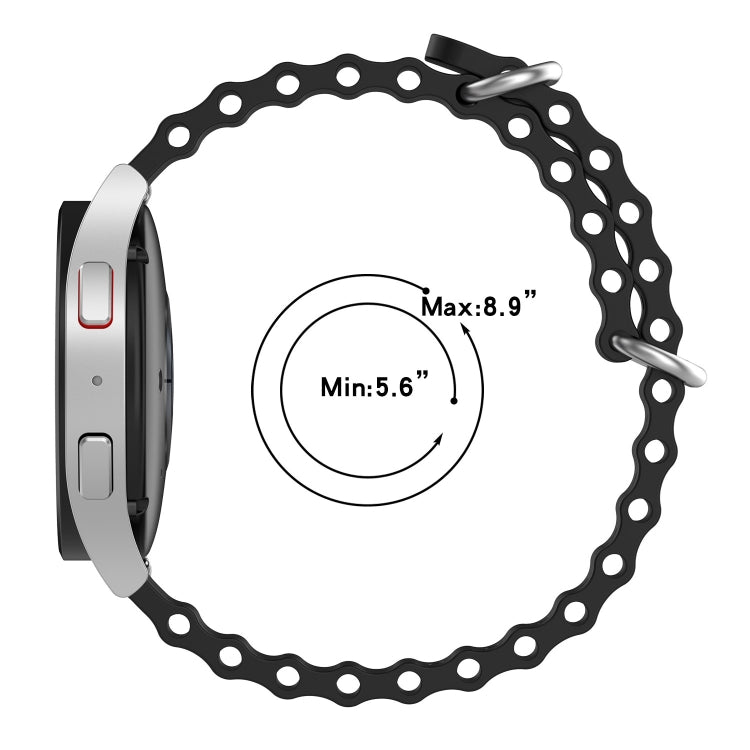 For Xiaomi MI Watch S1 Pro 22mm Ocean Style Silicone Solid Color Watch Band(Grey) - free shipping - PMC TechLife - Order now!