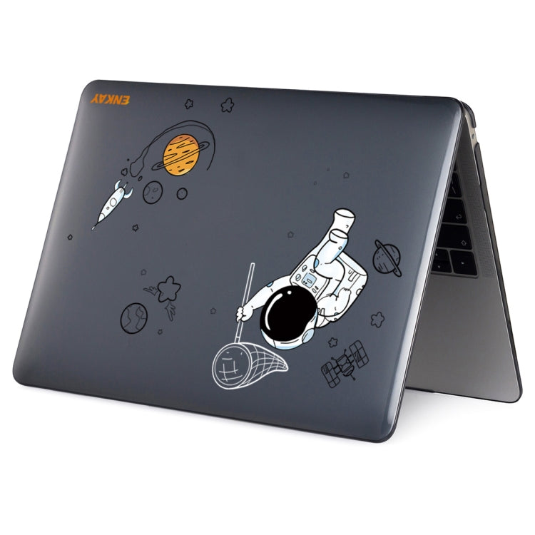 For MacBook Pro 13.3 A1708 ENKAY Hat-Prince 3 in 1 Spaceman Pattern Laotop Protective Crystal Case with TPU Keyboard Film / Anti-dust Plugs, Version:US(Spaceman No.2) - free shipping - PMC TechLife - Order now!