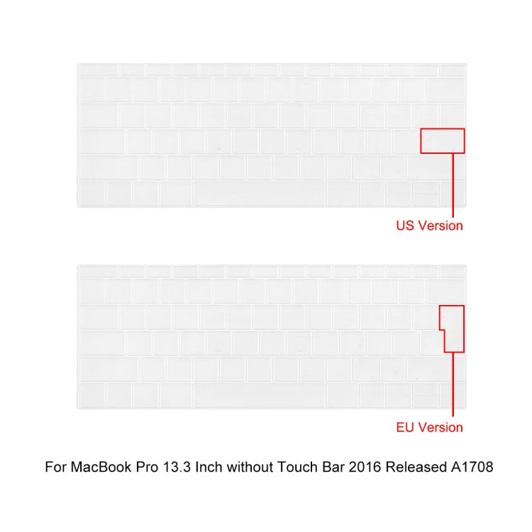 For MacBook Pro 13.3 A1708 ENKAY Hat-Prince 3 in 1 Spaceman Pattern Laotop Protective Crystal Case with TPU Keyboard Film / Anti-dust Plugs, Version:EU(Spaceman No.3) - MacBook Pro Cases by ENKAY | Online Shopping South Africa | PMC Jewellery