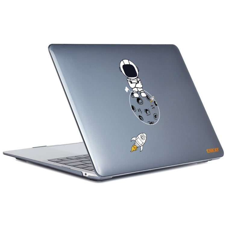 For MacBook Pro 15.4 A1707/A1990 ENKAY Hat-Prince 3 in 1 Spaceman Pattern Laotop Protective Crystal Case with TPU Keyboard Film / Anti-dust Plugs, Version:EU(Spaceman No.4) - free shipping - PMC TechLife - Order now!