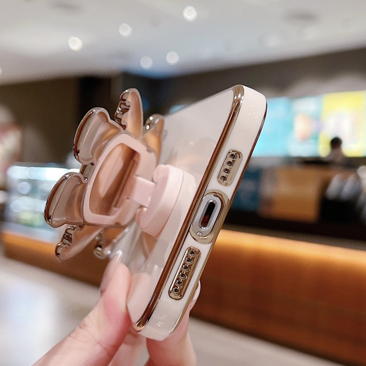 For Samsung Galaxy A13 4G Plating Astronaut Holder Phone Case(Purple) - free shipping - PMC TechLife - Order now!