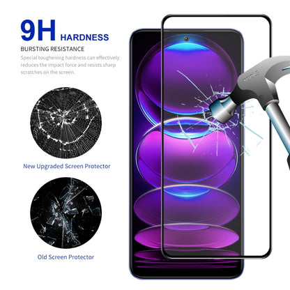 For Xiaomi Redmi Note 12 Pro+ 10pcs ENKAY Full Glue 0.26mm 9H 2.5D Tempered Glass Full Film - Note 12 Pro+ Tempered Glass by ENKAY | Online Shopping South Africa | PMC Jewellery