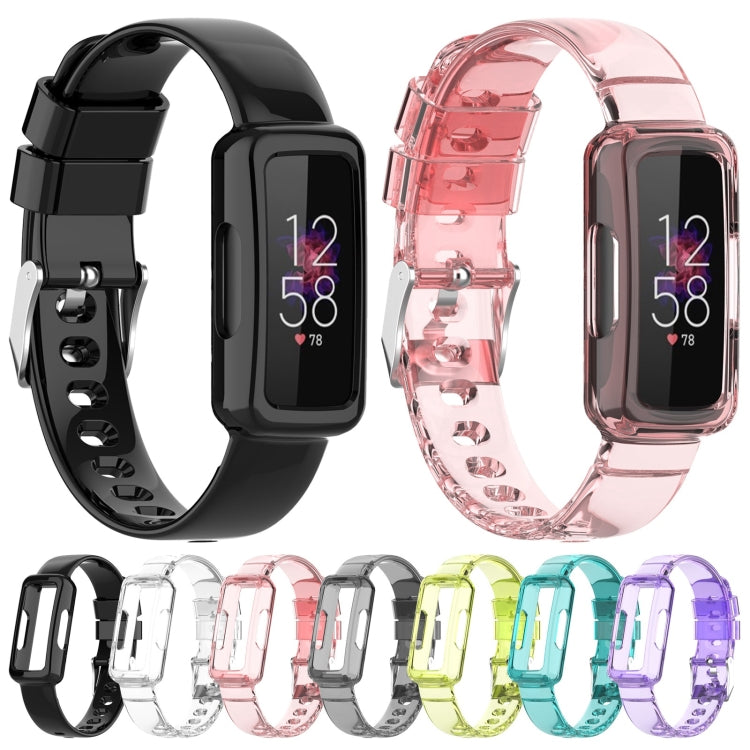 For Fitbit Inspire 3 TPU Integrated Watch Band(Transparent Yellow) - free shipping - PMC TechLife - Order now!