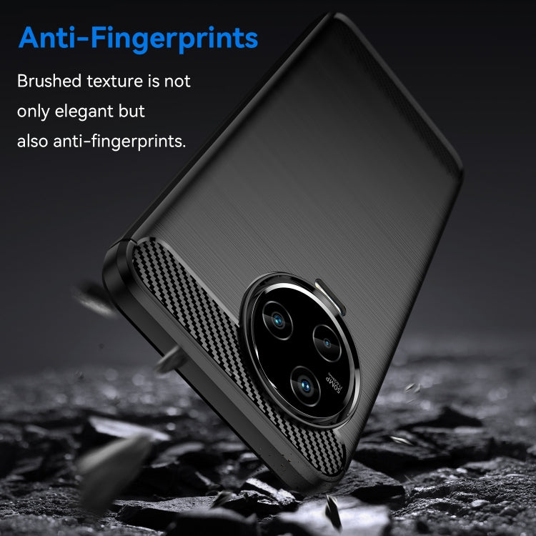 For Infinix Note 12 2023 Brushed Texture Carbon Fiber TPU Phone Case(Black) - Infinix Cases by PMC TechLife | Online Shopping South Africa | PMC TechLife | Buy Now Pay Later Mobicred