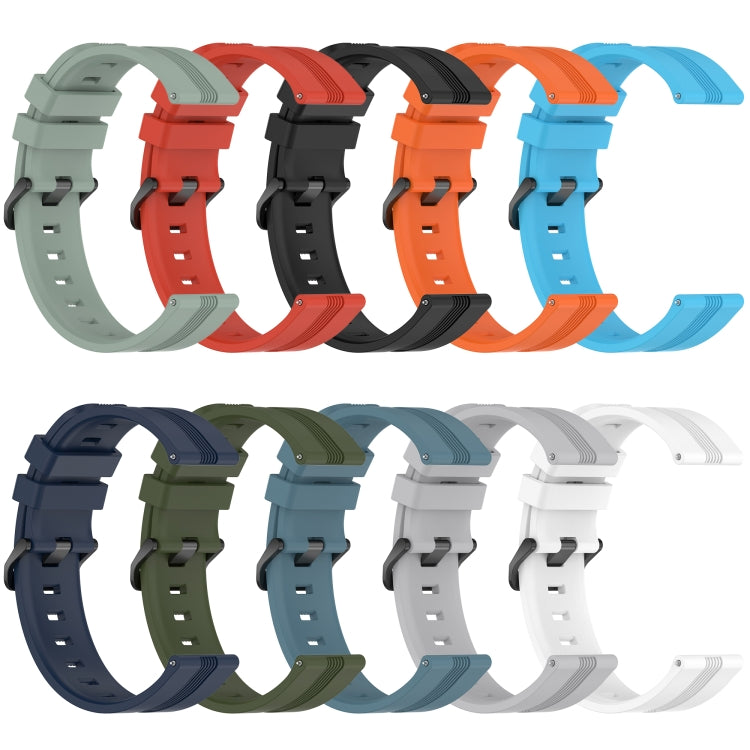 For Huawei GT2 Pro 22mm Concave Striped Slicone Watch Band(Grey) - free shipping - PMC TechLife - Order now!