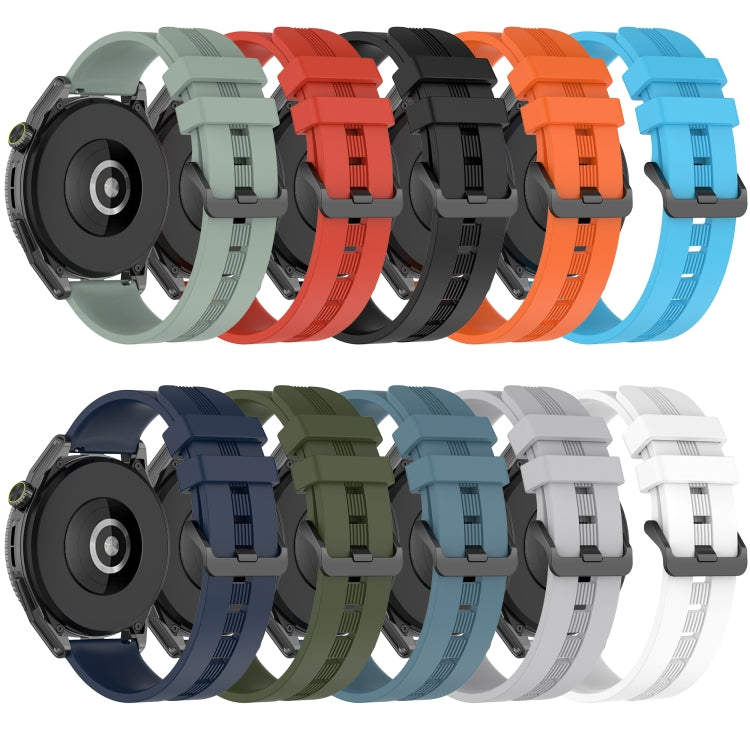 For Honor Watch GS Pro 22mm Concave Striped Slicone Watch Band(Red) - free shipping - PMC TechLife - Order now!
