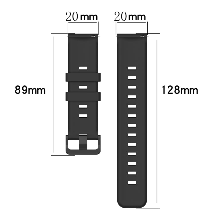 Compatible with Garmin Compatible witherunner 645 Music 20mm Concave Striped Slicone Watch Band(White) - free shipping - PMC TechLife - Order now!
