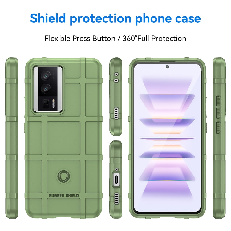 For Xiaomi Redmi K60 Pro Full Coverage Shockproof TPU Case(Green) - free shipping - PMC TechLife - Order now!