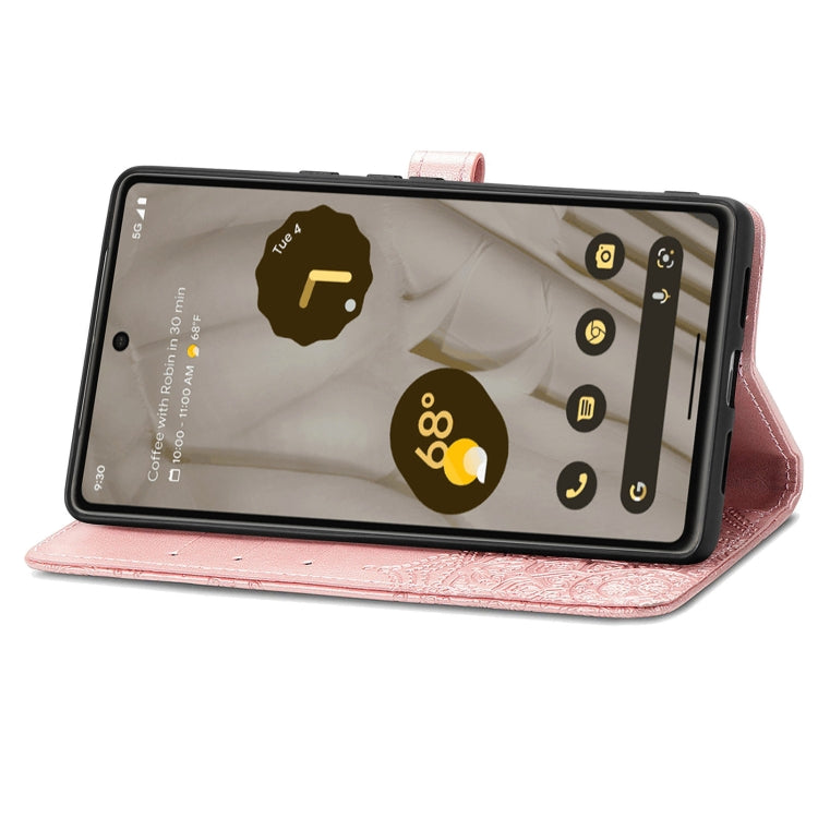 For Google Pixel 7A Mandala Flower Embossed Leather Phone Case(Rose Gold) - free shipping - PMC TechLife - Order now!