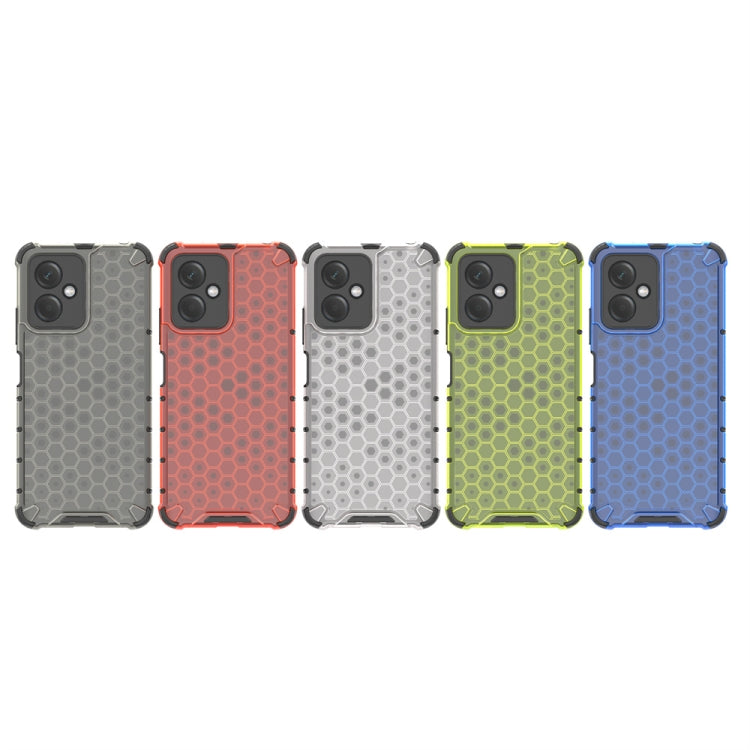 For Xiaomi Redmi Note 12 4G Shockproof Honeycomb Phone Case(White) - free shipping - PMC TechLife - Order now!