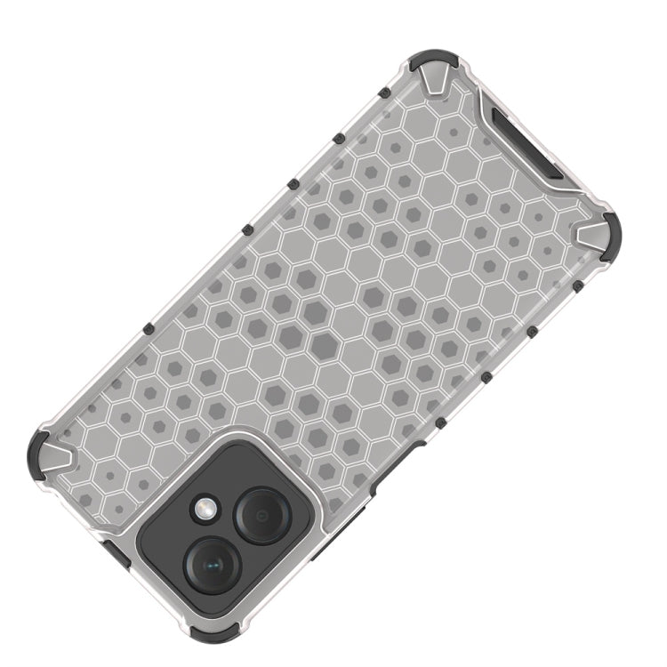 For Xiaomi Redmi Note 12 4G Shockproof Honeycomb Phone Case(White) - free shipping - PMC TechLife - Order now!
