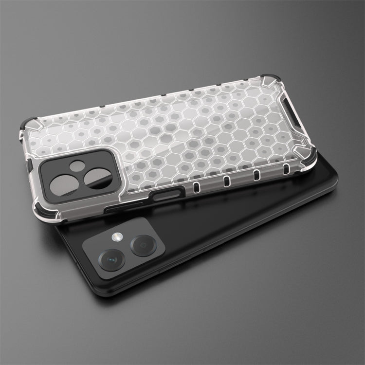 For Xiaomi Redmi Note 12 4G Shockproof Honeycomb Phone Case(White) - free shipping - PMC TechLife - Order now!