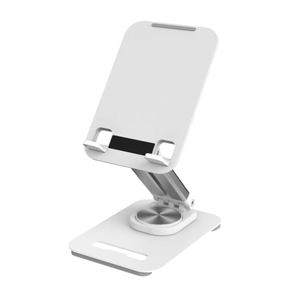 K29 Foldable Lazy Desk Mobile Phone Tablet Stand(White) - Desktop Holder by PMC Jewellery | Online Shopping South Africa | PMC Jewellery