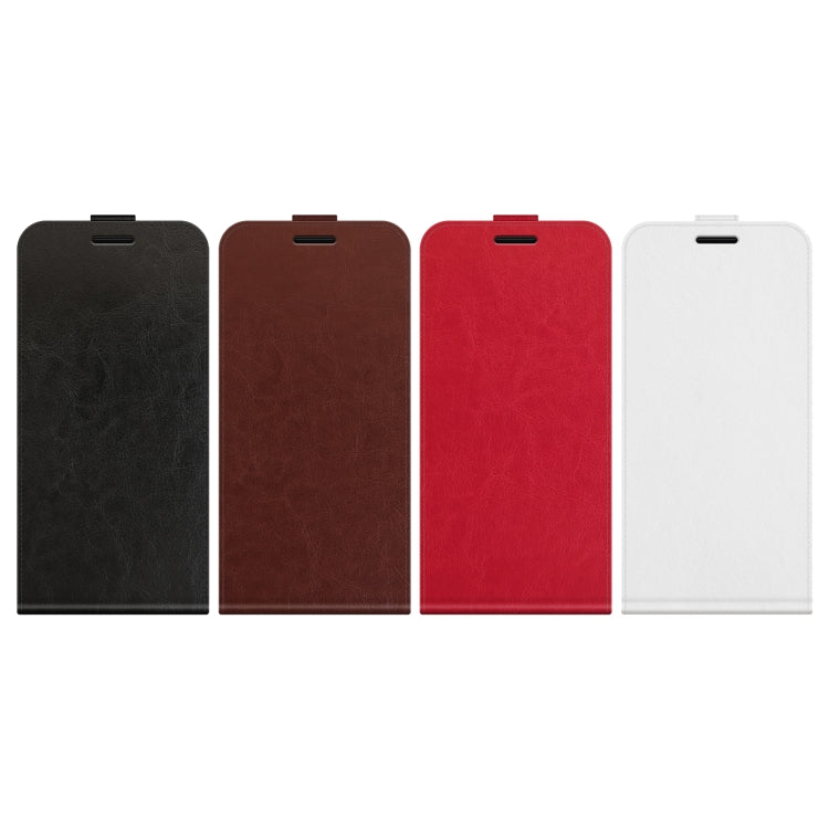 For Xiaomi Redmi Note 12 4G Global R64 Texture Vertical Flip Leather Phone Case(Brown) - free shipping - PMC TechLife - Order now!