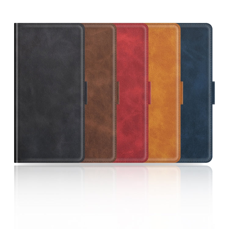 For Google Pixel 7a Dual-side Magnetic Buckle Leather Phone Case(Dark Blue) - free shipping - PMC TechLife - Order now!