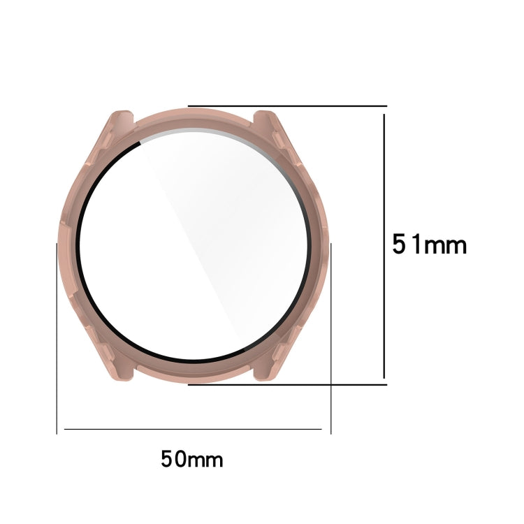 For Garmin Forerunner 965 PC + Toughened Film Integrated Watch Protective Case(Green) - Smart Wear by PMC TechLife | Online Shopping South Africa | PMC TechLife