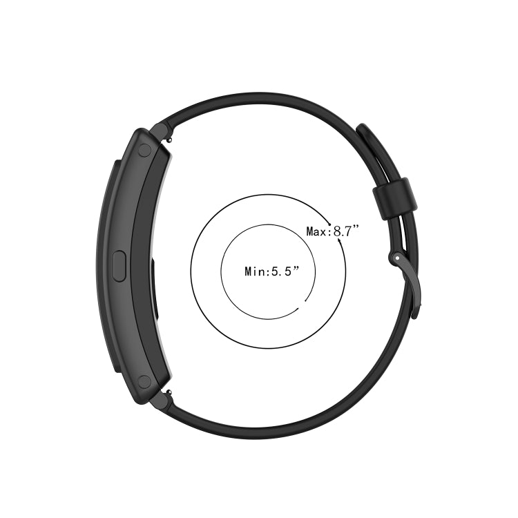 For Huawei Band 7 Solid Color Silicone Watch Band(Lake Blue) - Smart Wear by PMC TechLife | Online Shopping South Africa | PMC TechLife