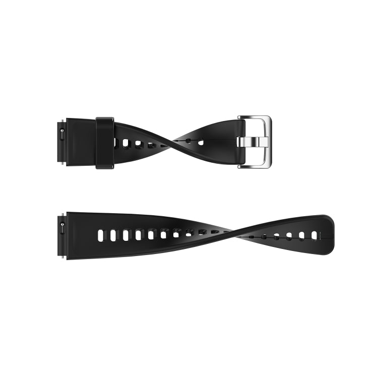 For Huawei Band 3 Solid Color Silicone Watch Band(Grey) - Smart Wear by PMC TechLife | Online Shopping South Africa | PMC TechLife