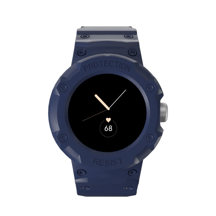 For Google Pixel Watch JUNSUNMAY Integrated TPU Adjustable Elastic Watch Band(Grey) - Watch Bands by JUNSUNMAY | Online Shopping South Africa | PMC Jewellery