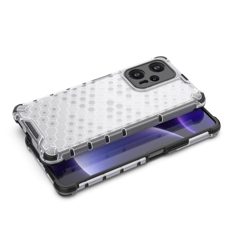 For Xiaomi Redmi Note 12 Pro 4G Shockproof Honeycomb Phone Case(Blue) - free shipping - PMC TechLife - Order now!
