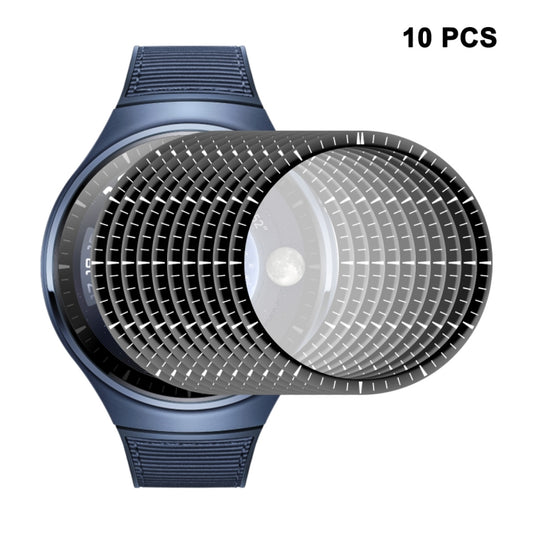 10pcs For Huawei Watch 4 Pro ENKAY 3D Full Coverage Soft PC Edge + PMMA HD Screen Protector Film - Screen Protector by ENKAY | Online Shopping South Africa | PMC Jewellery
