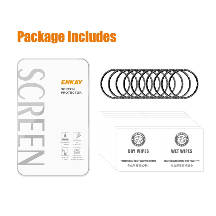 10pcs For Huawei Watch 4 Pro ENKAY 3D Full Coverage Soft PC Edge + PMMA HD Screen Protector Film - free shipping - PMC TechLife - Order now!