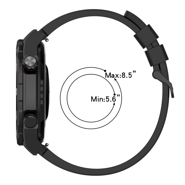 For Huawei Watch GT Runner Long & Short Sports Solid Color Silicone Watch Band Set(White) - Watch Bands by PMC TechLife | Online Shopping South Africa | PMC TechLife